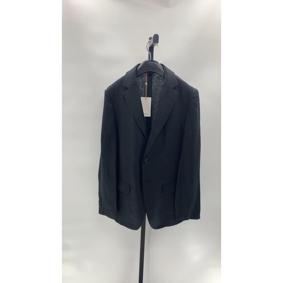 Quince Other - Quince Mens 100% European Linen Blazer Black Outerwear S